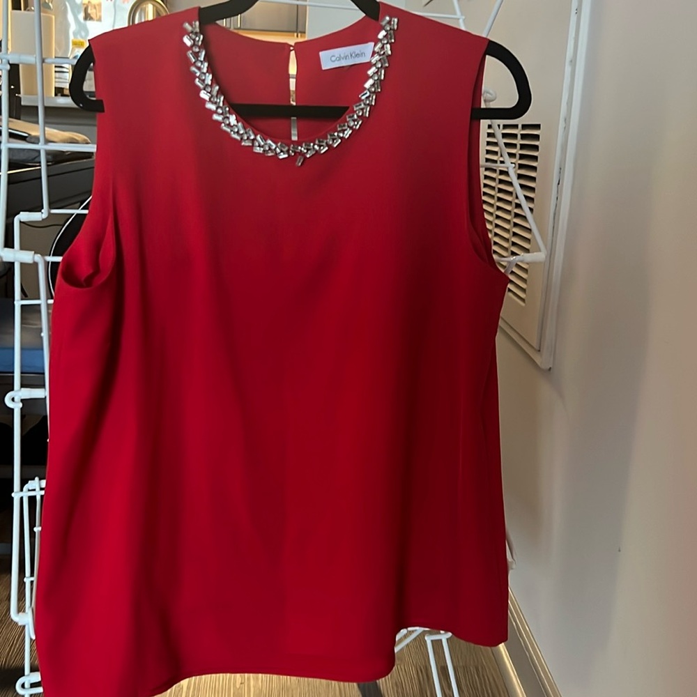 Calvin Klein blouse.